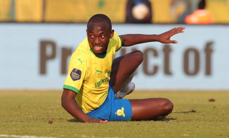 Peter Shalulile of Mamelodi Sundowns