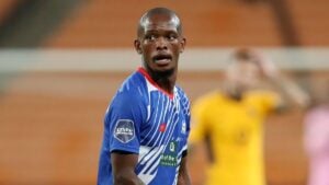 Phumlani Ntshangase during his time with Maritzburg United
