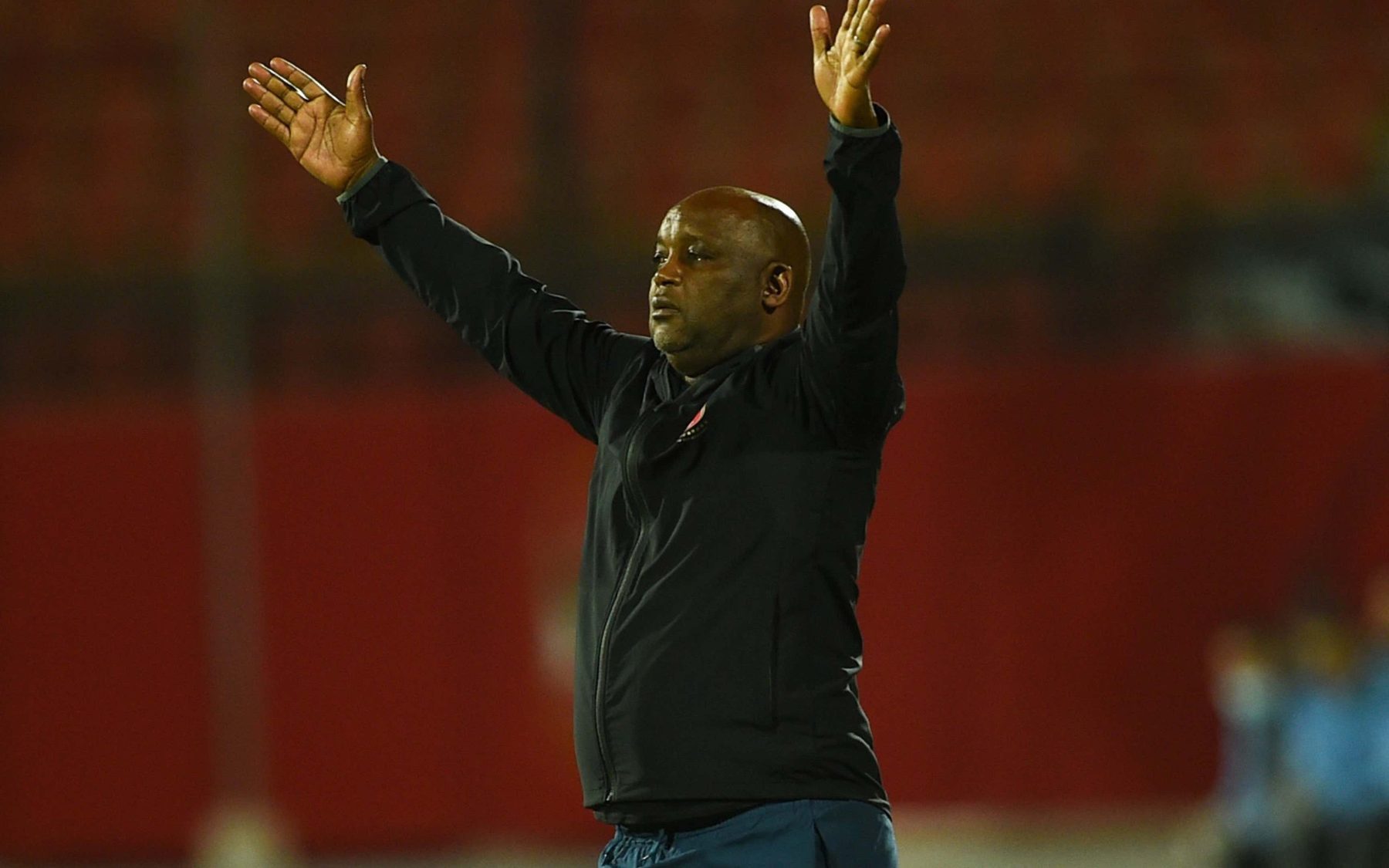 Pitso Misomane during his time at Al Ahly