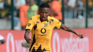 Pule Mmodi of Kaizer Chiefs during a game