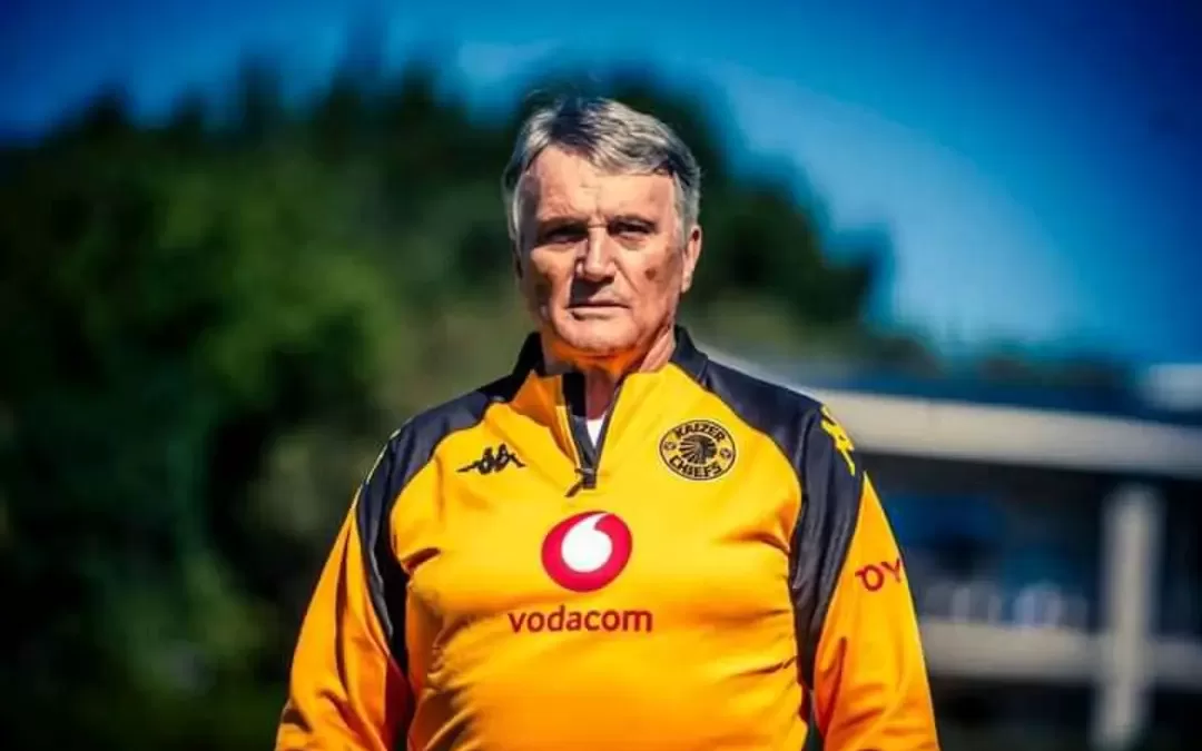 Kaizer Chiefs goalkeepers trainer Rainer Dinkelacker