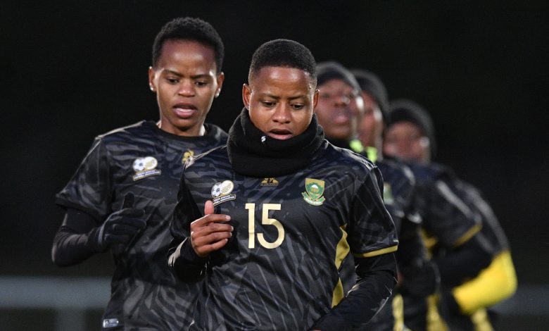 Refiloe Jane during a training session.