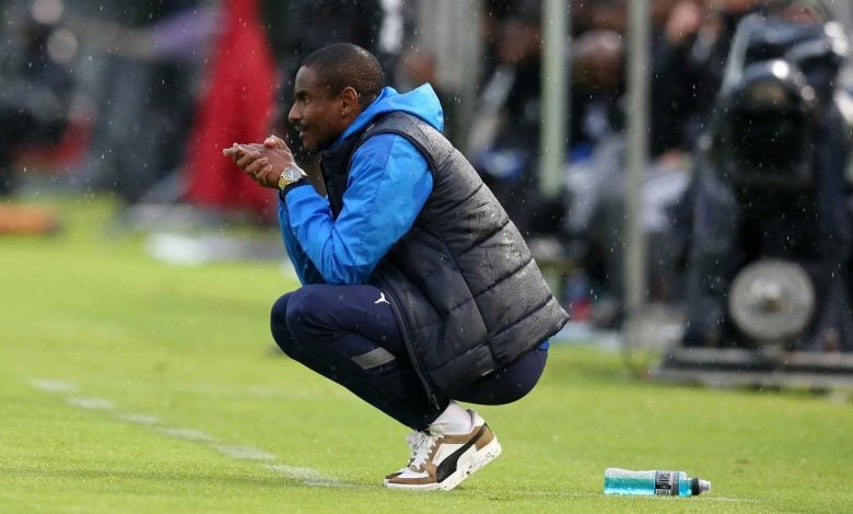 Mamelodi Sundowns head coach Rulani Mokwena