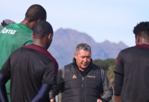 Steve Barker of Stellenbosch