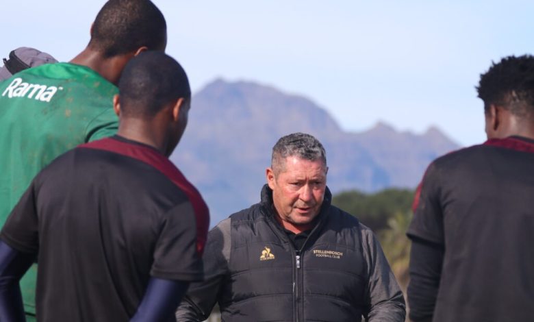 Steve Barker of Stellenbosch