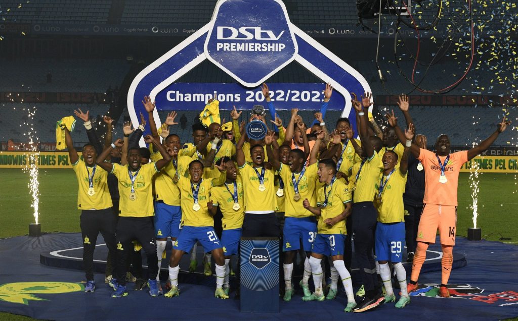 Mamelodi sundowns when they were crowned 2022/23 champions