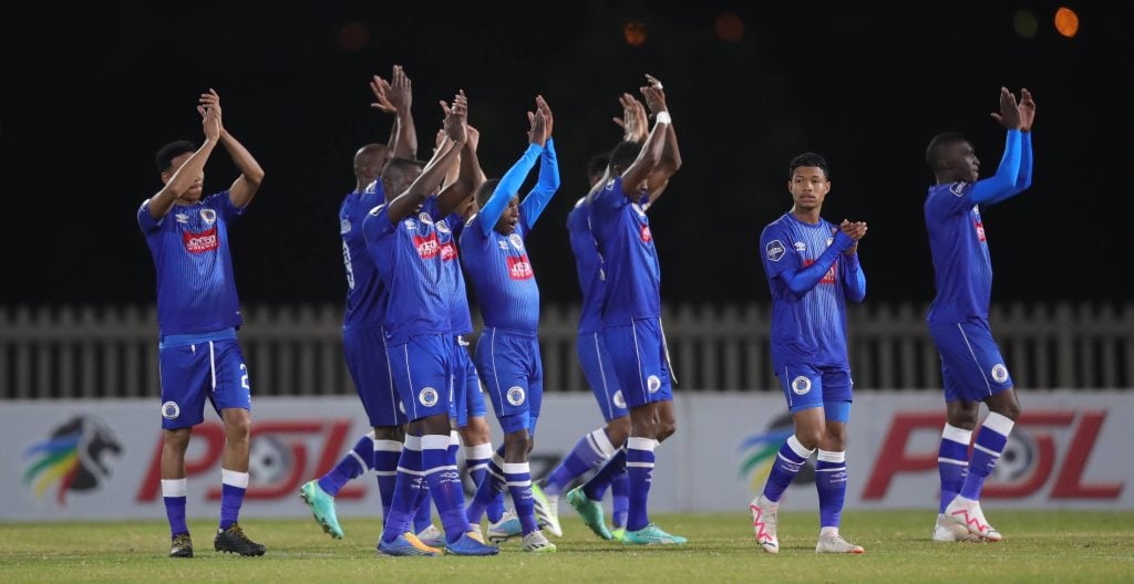 SuperSport United in DStv Premiership action