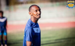 Thabo Rakhale of Township Rollers