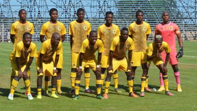 Black Leopards before a game