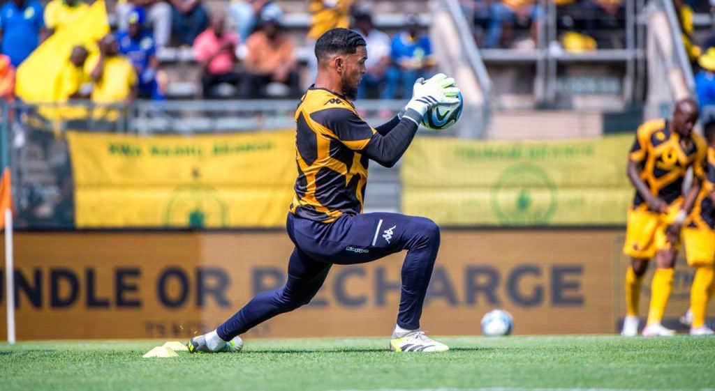 Brandon Petersen during a warm up in the MTN8