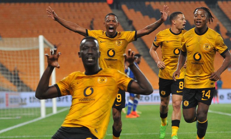 Caleb Bimenyimana during his one year stint with Kaizer Chiefs