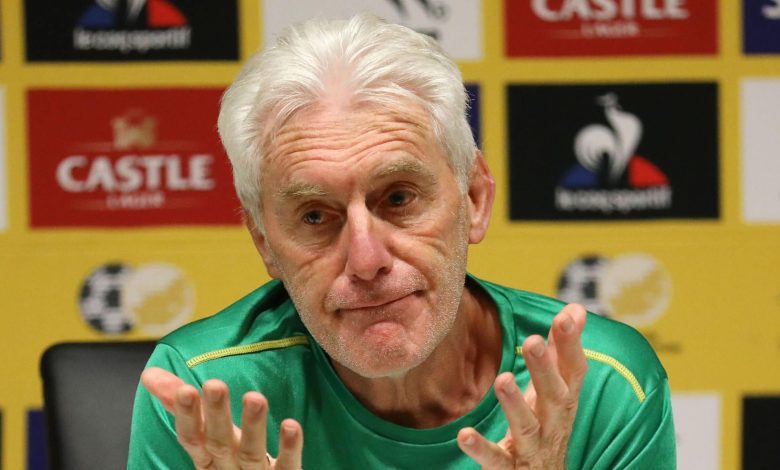 Bafana Bafana head coach Hugo Broos.