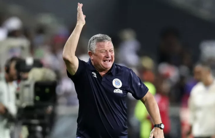 'Ridiculous' CAF rules frustrate SuperSport United coach Gavin Hunt