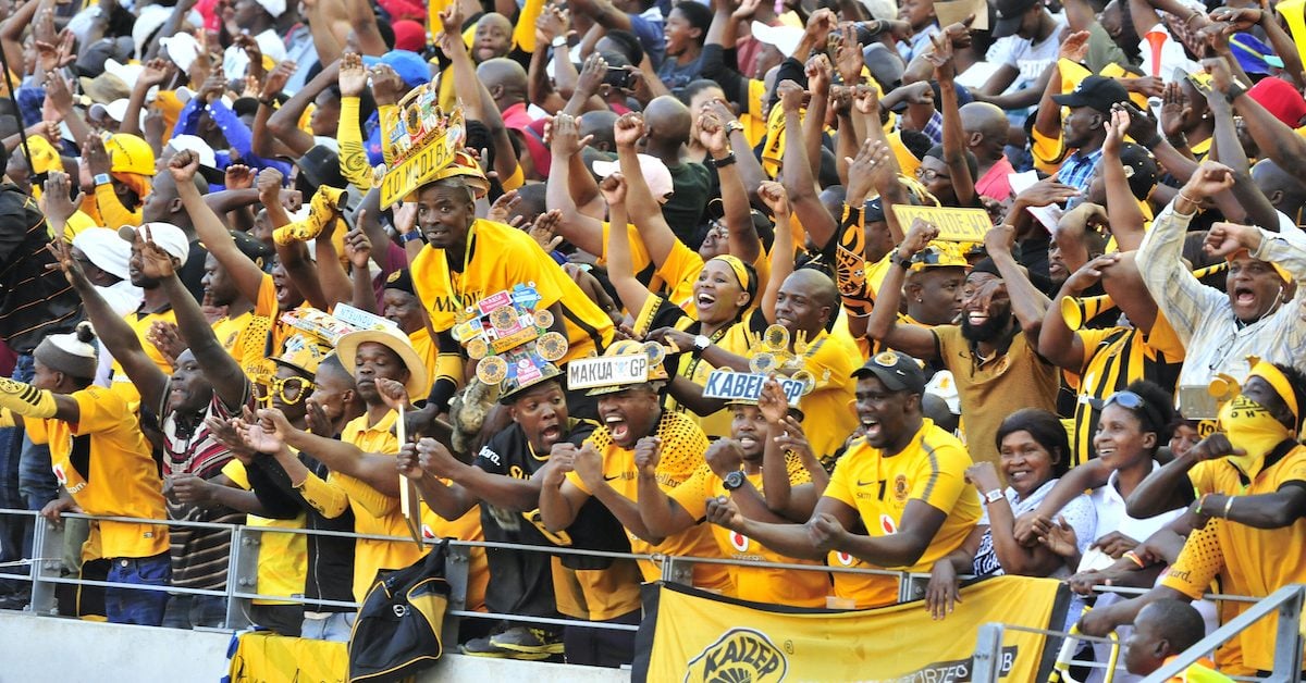 Kaizer Chiefs fans during their club's game 