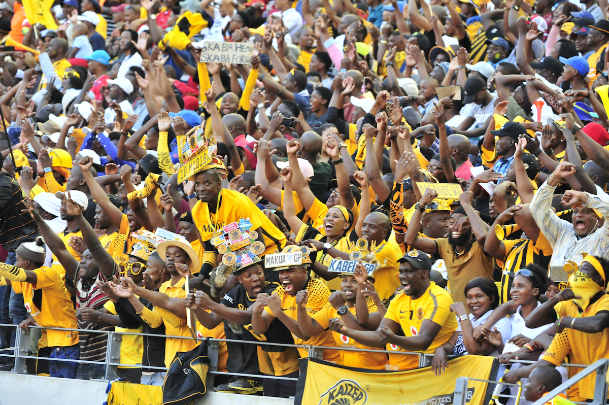 Kaizer Chiefs fans during their club's game 