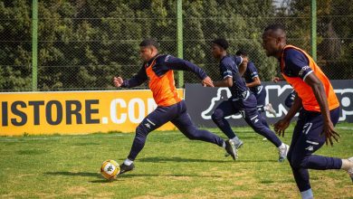 Kaizer Chiefs players training