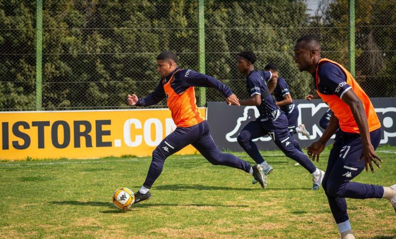 Kaizer Chiefs players training