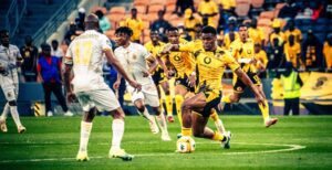 Kaizer Chiefs in action against Royal AM in the DStv Premiership