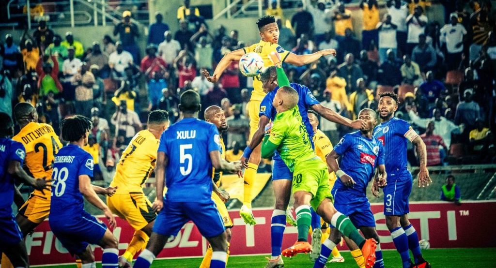 Kaizer Chiefs in action against SuperSport United in the DStv Premiership