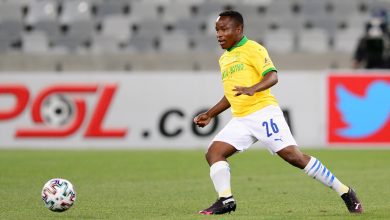 Keletso Makgalwa during his spell at Mamelodi Sundowns
