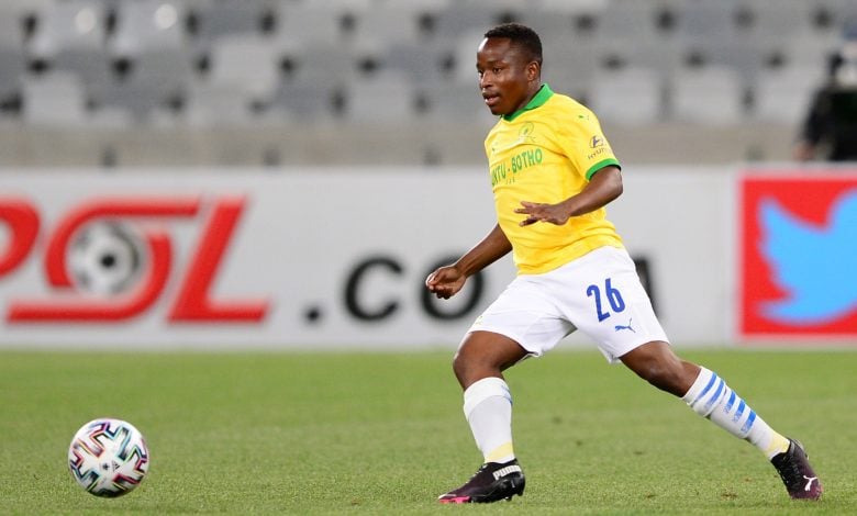 Keletso Makgalwa during his spell at Mamelodi Sundowns