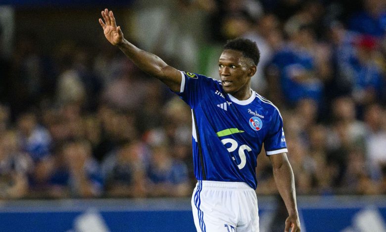 RC Strasbourg Alsace striker Lebo Mothiba