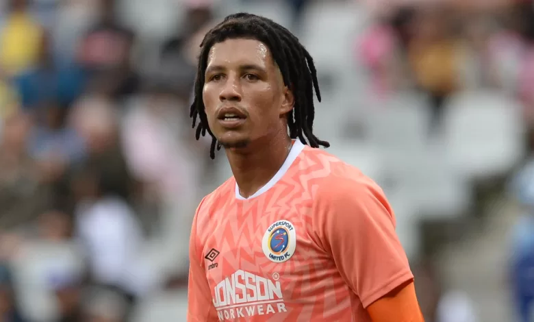 Luke Fleurs is a target for Kaizer Chiefs after parting company with SuperSport United
