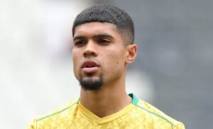 Luke Le Roux of Bafana Bafana.