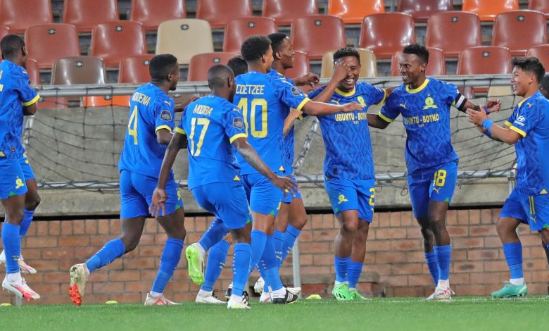 Mamelodi Sundowns in action in the DStv Premiership