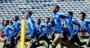 Orlando Pirates during a training session
