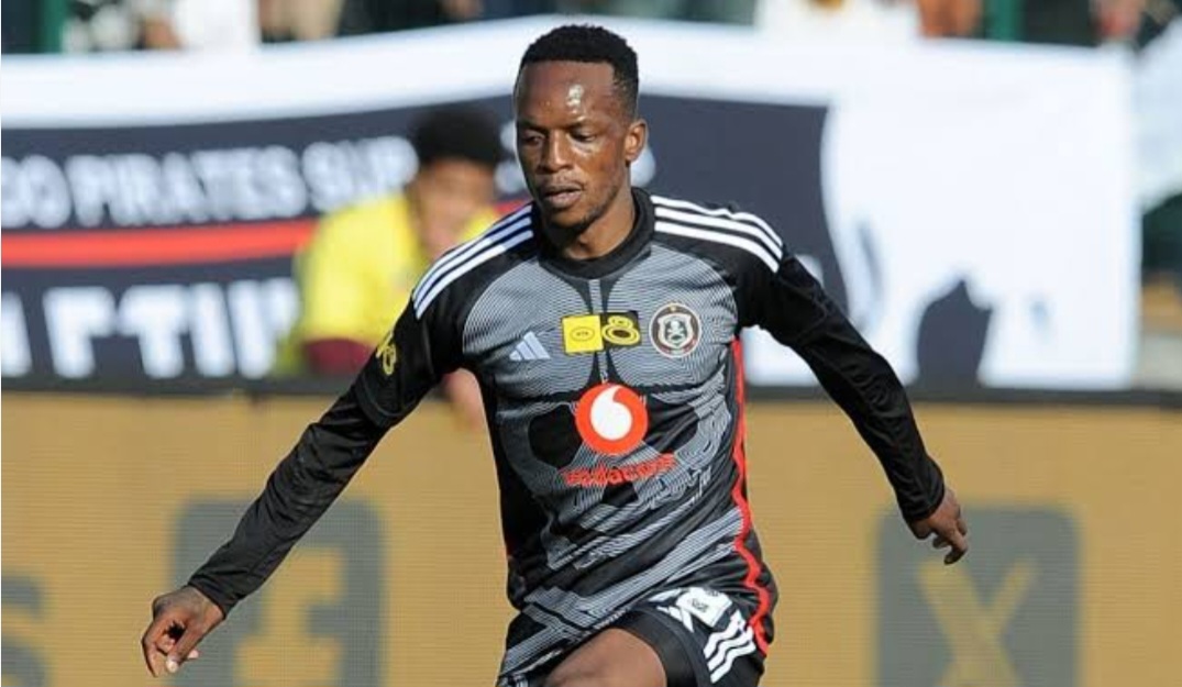 Pirates coach reveals reasons behind Patrick Maswanganyi's good