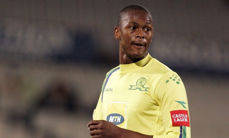 Sandile “AK47” Ndlovu during his Mamelodi Sundowns playing days