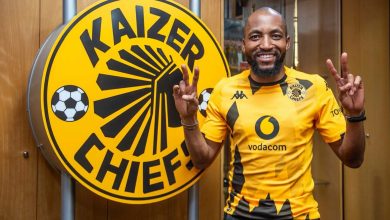 Sibongiseni Mthethwa after signing for Kaizer Chiefs