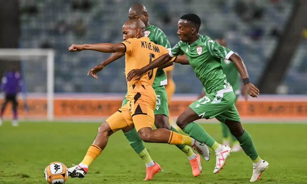 Sibongiseni Mthethwa of Kaizer Chiefs in action against Sekhukhune United. Jomo Sono tips Ox for success