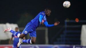 SuperSport United's Siyanda Xulu in action