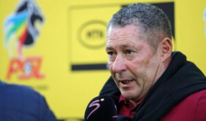 Stellenboch FC head coach Steve Barker on Sundowns dominance
