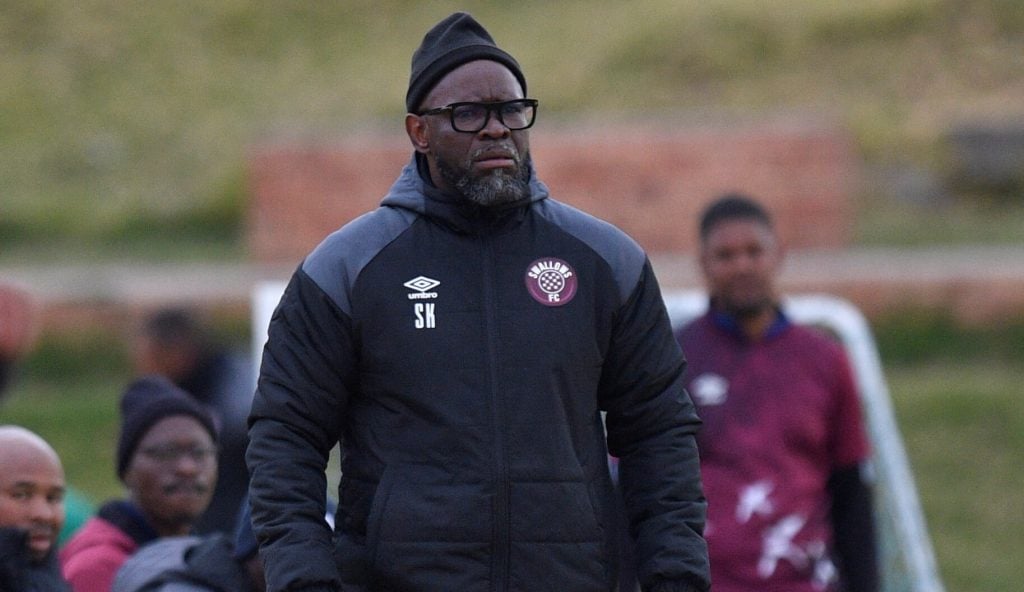 Steve Komphela discusses formula to stop Stellenbosch FC counter-attacks