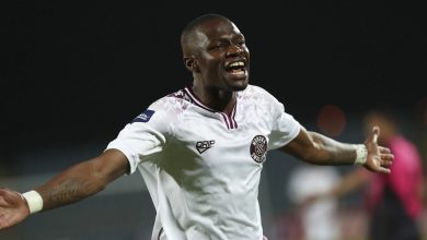 Moroka Swallows striker Tshegofatso Mabasa