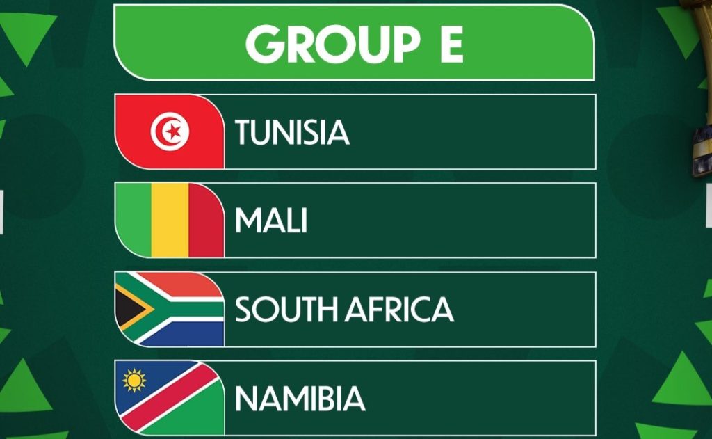 2024 Afcon Group E teams