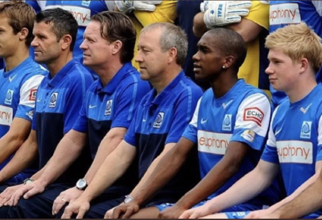 Anele Ngcongca and Kevin De Bruyne during their time at Genk