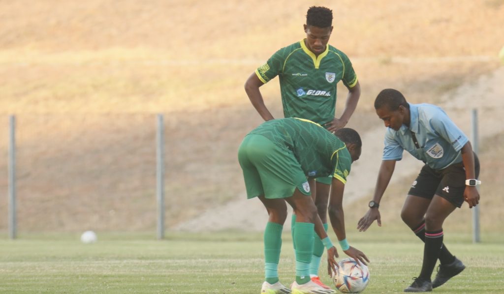 Baroka FC in action in the Motsepe Foundation Championship