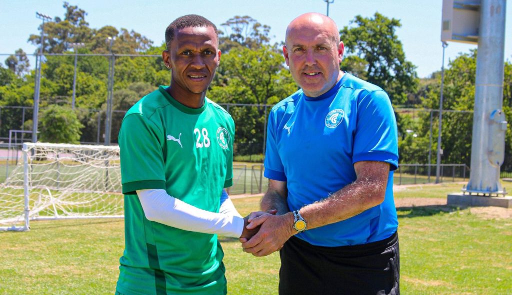 Bradley Ralani formerly with Mamelodi Sundowns at his new club