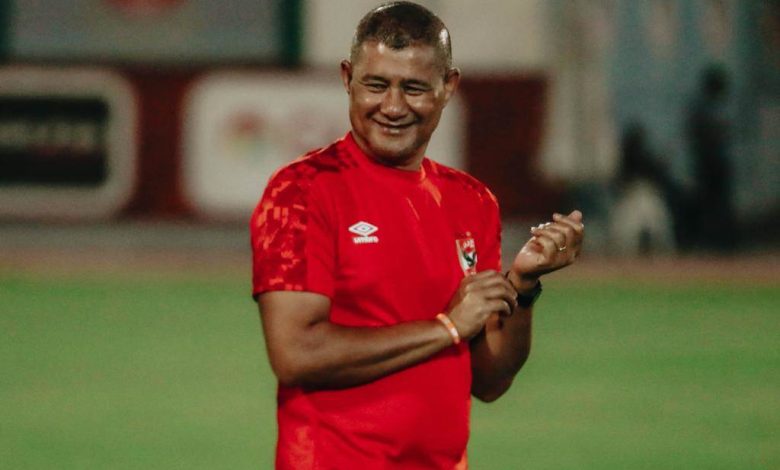 Cavin Johnso during his Al Ahly days in Cairo