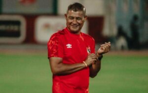 Cavin Johnso during his Al Ahly days in Cairo