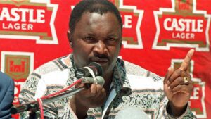 Jomo Cosmos owner and coach, Jomo Sono