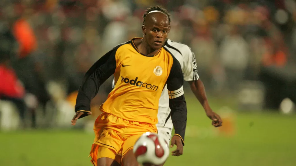Cyril Nzama during his Kaizer Chiefs playing days