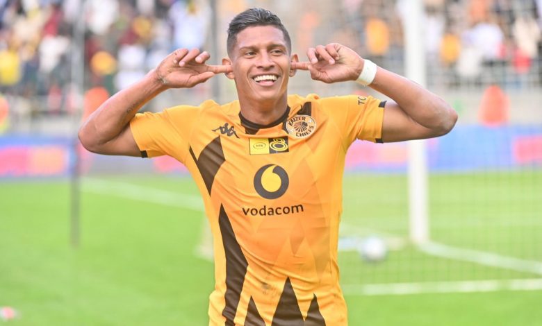 Edson Castillo celebrates a goal in the MTN8