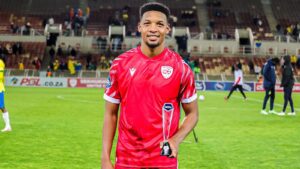 Sekhukhune United midfielder Jamie Webber.