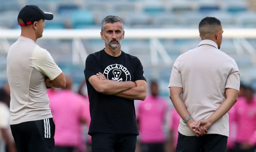 Jose Riveiro during Orlando Pirates match against AmaZulu FC