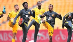 Joseph Molangoane, Siphelele Ntshangase and their former Kaizer Chiefs teammates